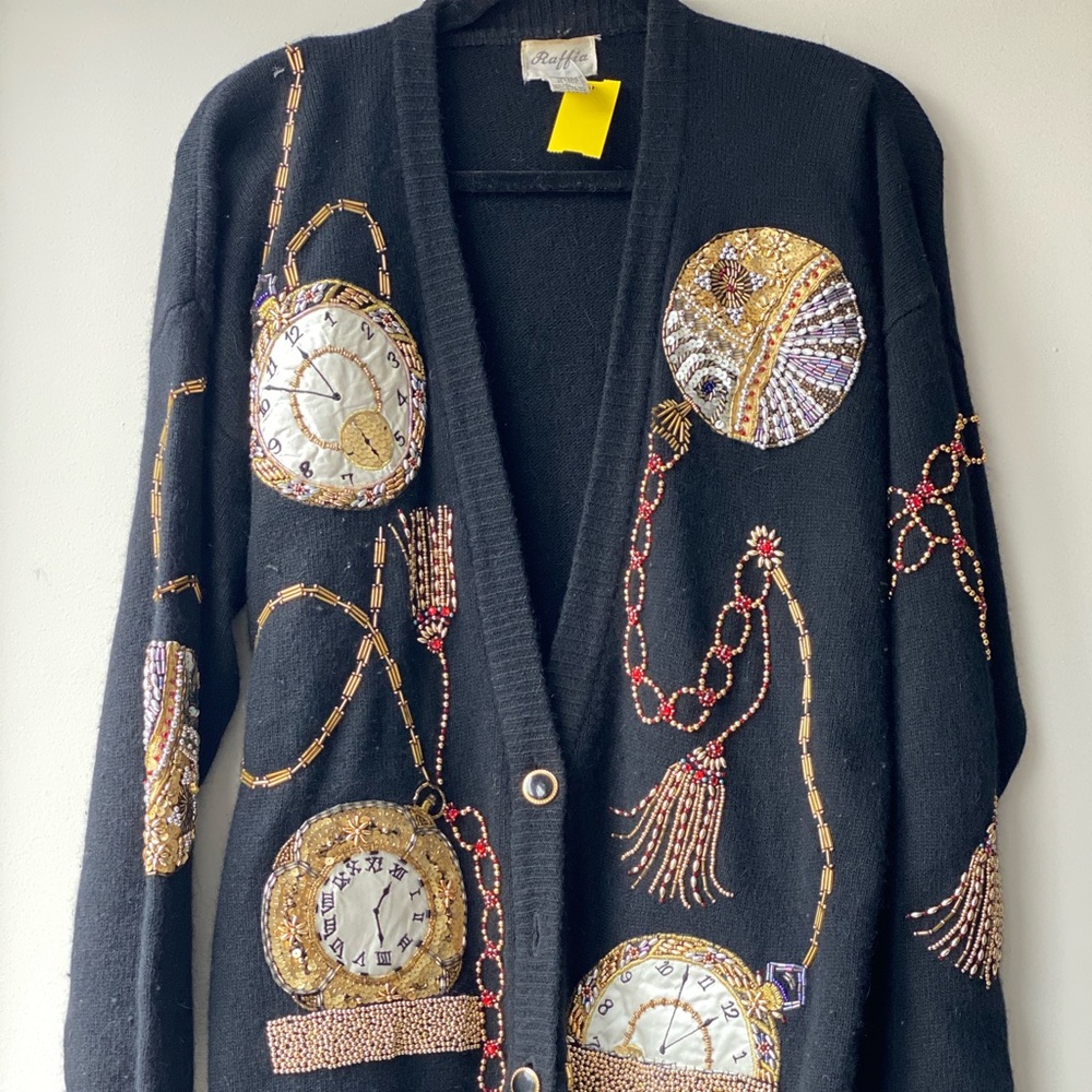 Vintage Hand Embroidered Sweater